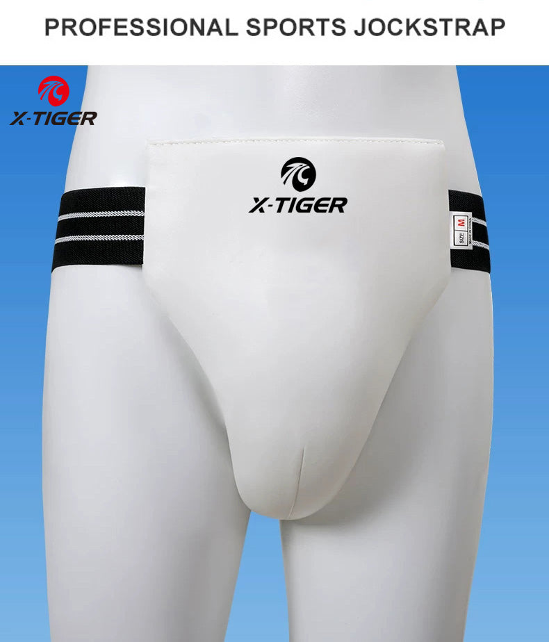 X-TIGER Men's Athletic Supporters with Adjustable Velcro and Stretch Waistband
