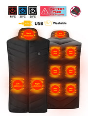 X-TIGER Men’s Smart Temperature-Control Heated Vest