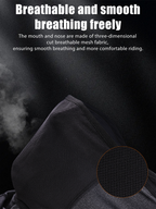 X-TIGER UPF50+ Cycling Face Mask Ice Silk Cooling Breathable Face Mask Moisture-Wicking for Men Outdoor Sports Cycling Hiking