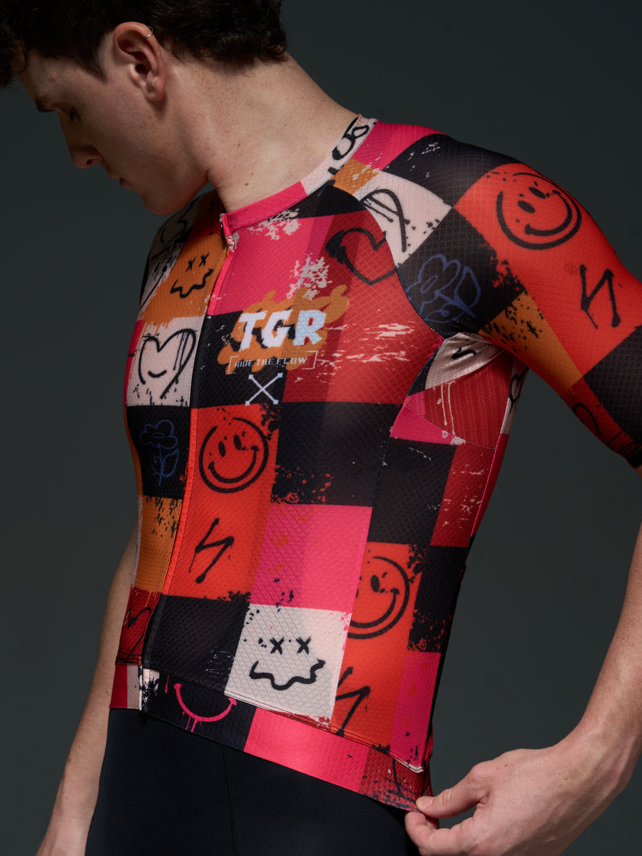 X-TIGER Men’s Performance Short Sleeve Cycling Jerseys