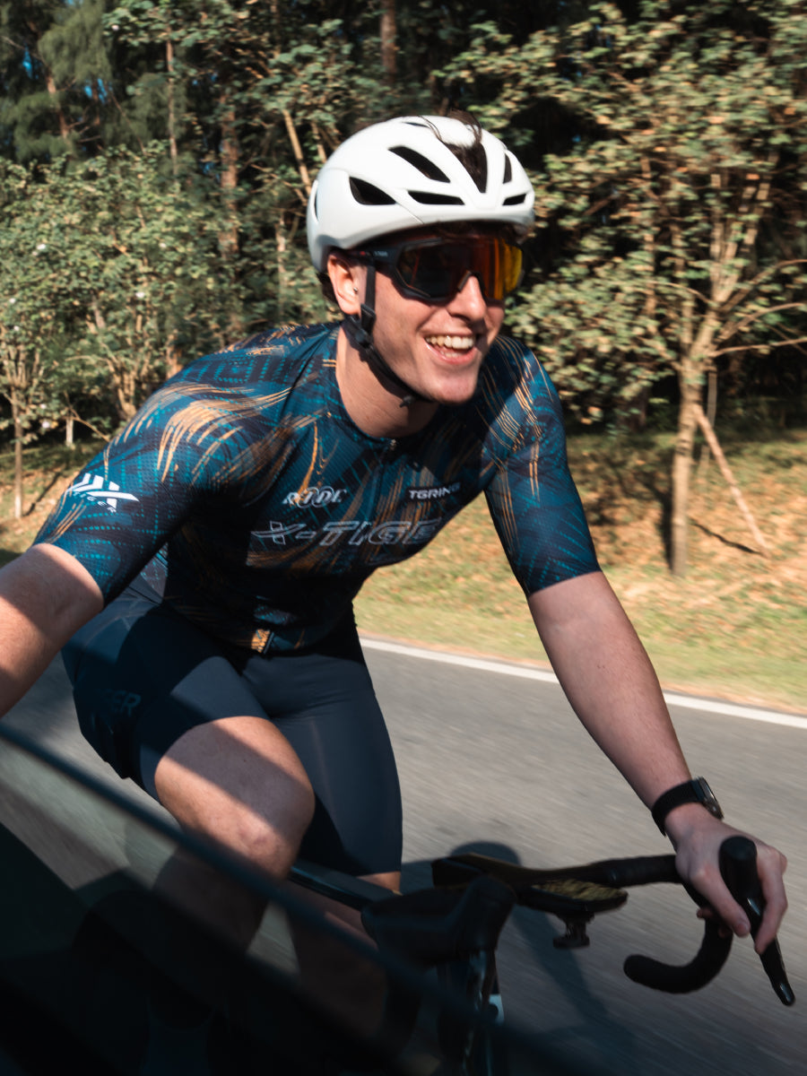 X-TIGER Men’s Performance Short Sleeve Cycling Jerseys