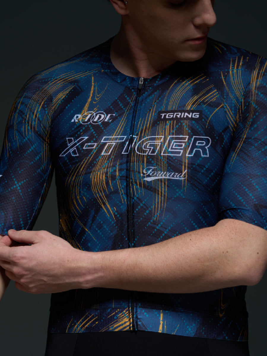X-TIGER Men’s Performance Short Sleeve Cycling Jerseys