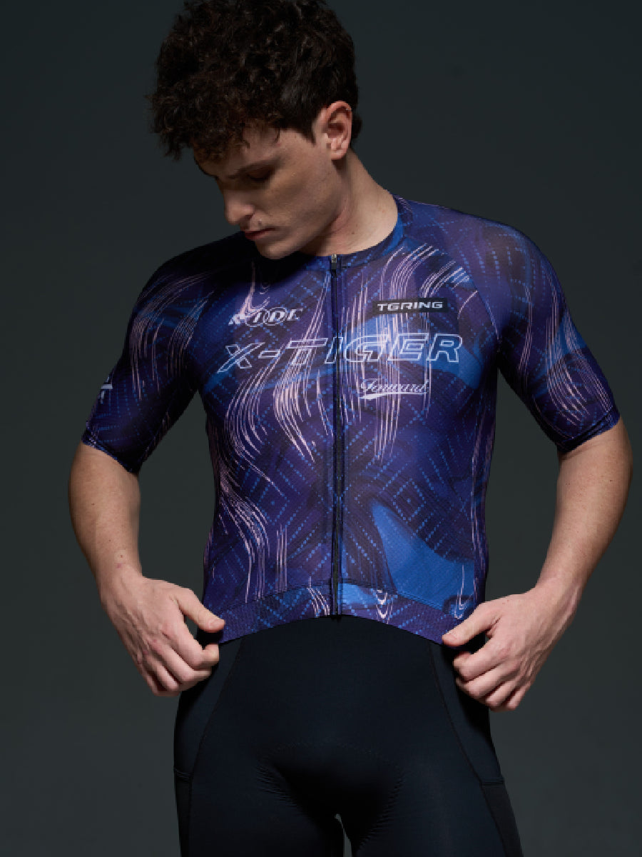 X-TIGER Men’s Performance Short Sleeve Cycling Jerseys