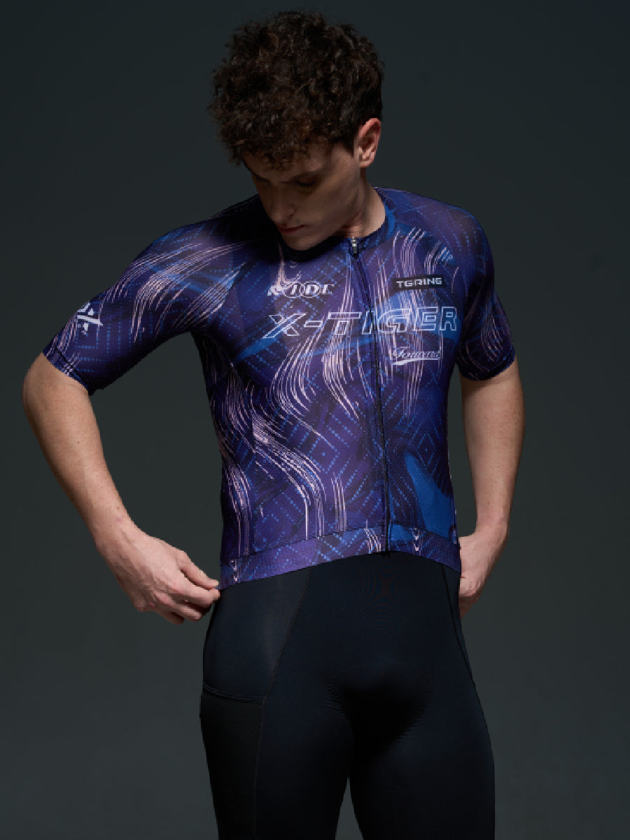 X-TIGER Men’s Performance Short Sleeve Cycling Jerseys