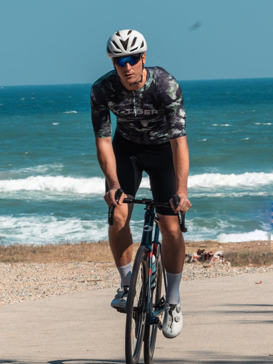 X-TIGER Men’s Performance Short Sleeve Cycling Jerseys