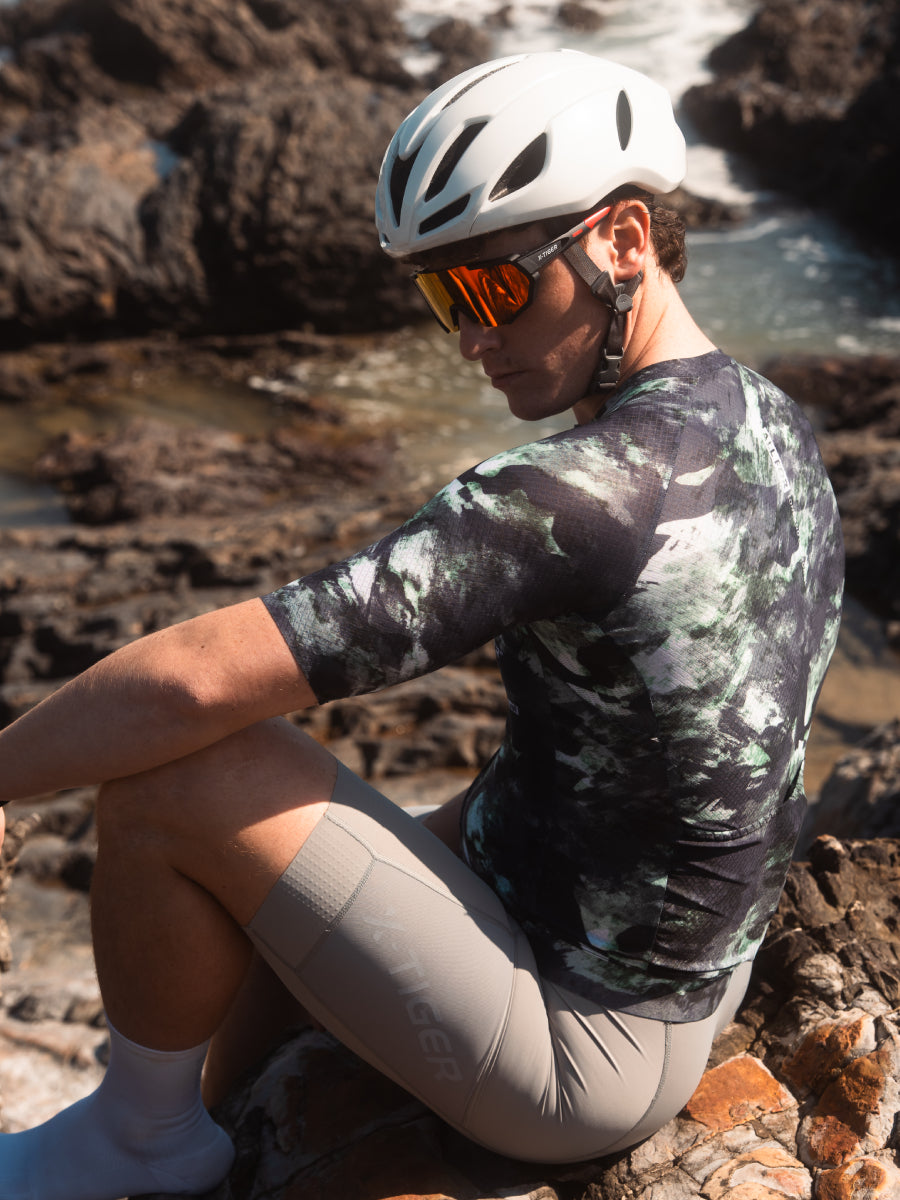 X-TIGER Men’s Performance Short Sleeve Cycling Jerseys