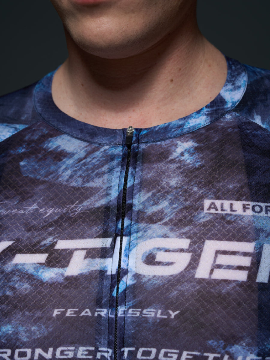 X-TIGER Men's Pro Cycling Jersey: Quick-Dry Breathable MTB Road Shirt