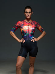 X-TIGER Women’s Performance Short Sleeve Cycling Jerseys