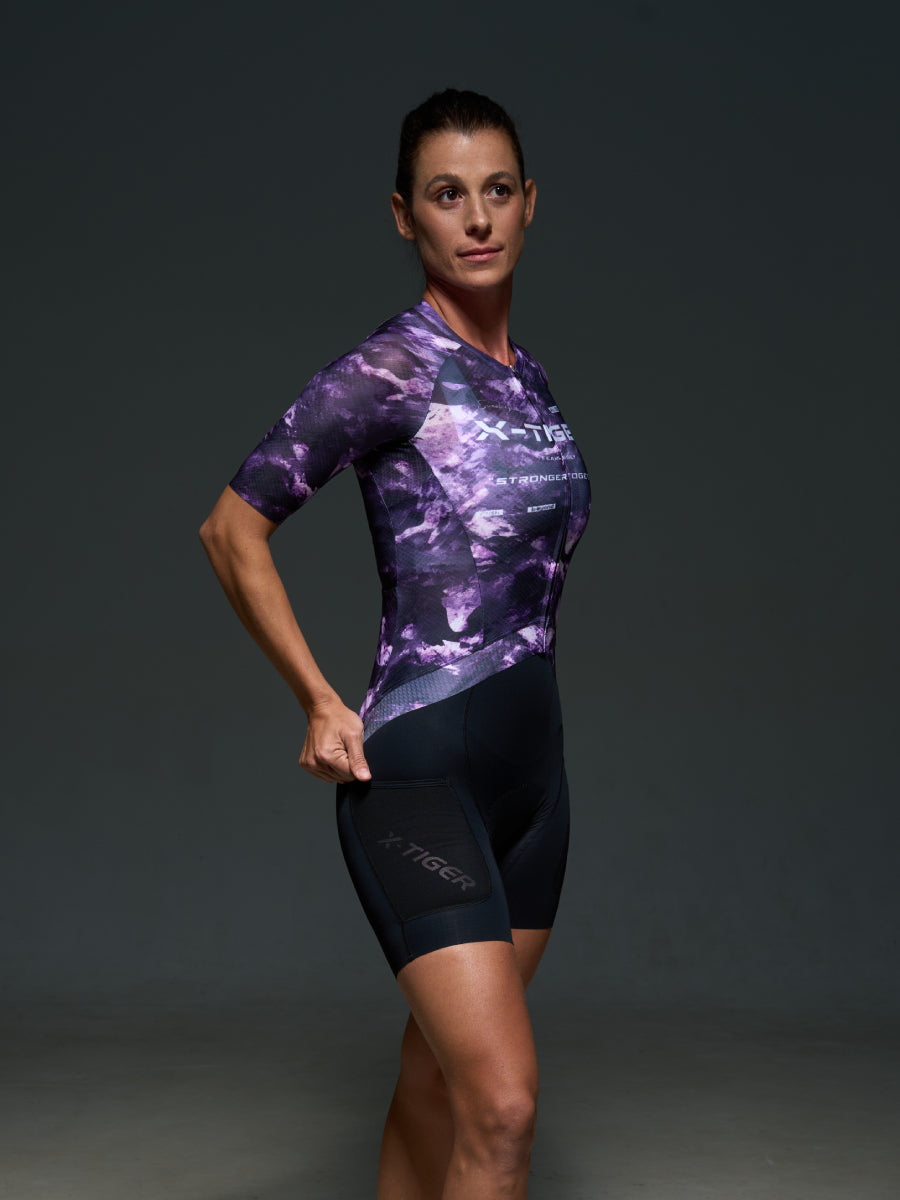 X-TIGER Women’s Performance Short Sleeve Cycling Jerseys