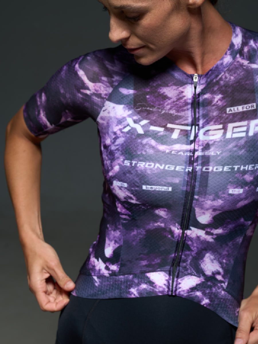 X-TIGER Women’s Performance Short Sleeve Cycling Jerseys
