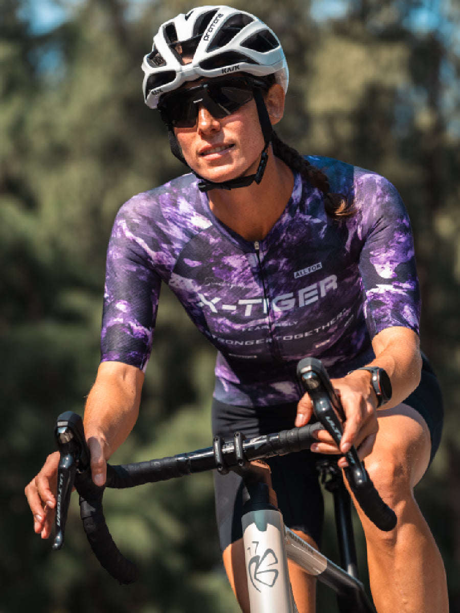 X-TIGER Women’s Performance Short Sleeve Cycling Jerseys