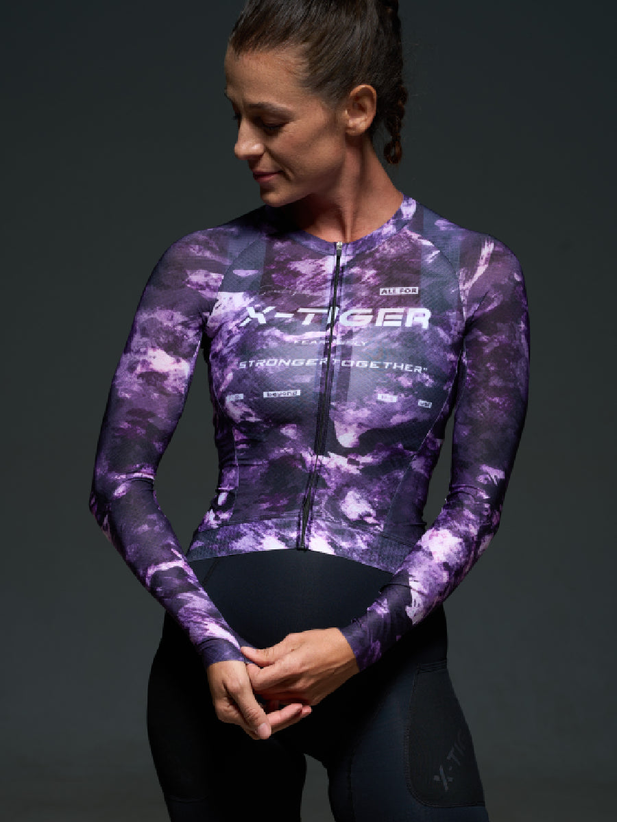 X-TIGER Women’s Performance Long Sleeve Cycling Jerseys
