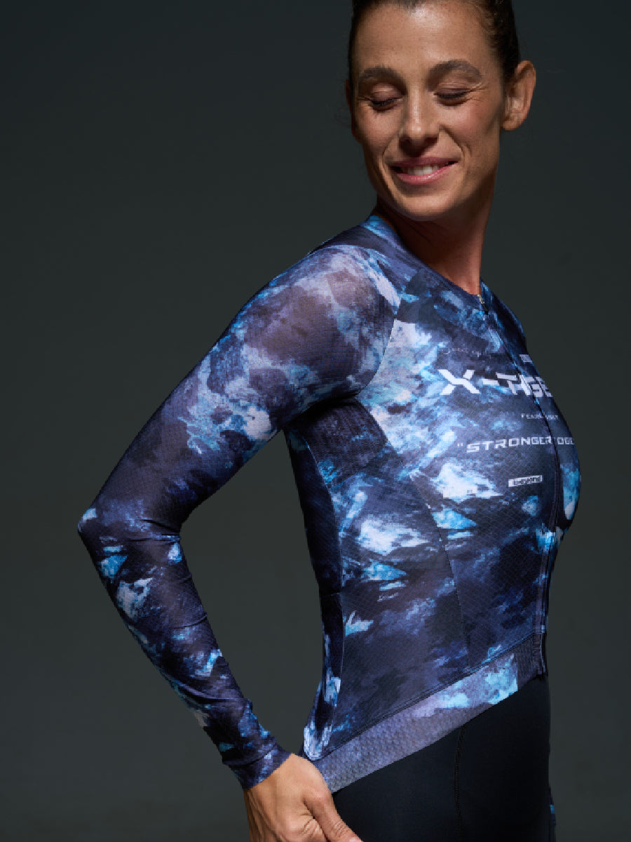 X-TIGER Women’s Performance Long Sleeve Cycling Jerseys