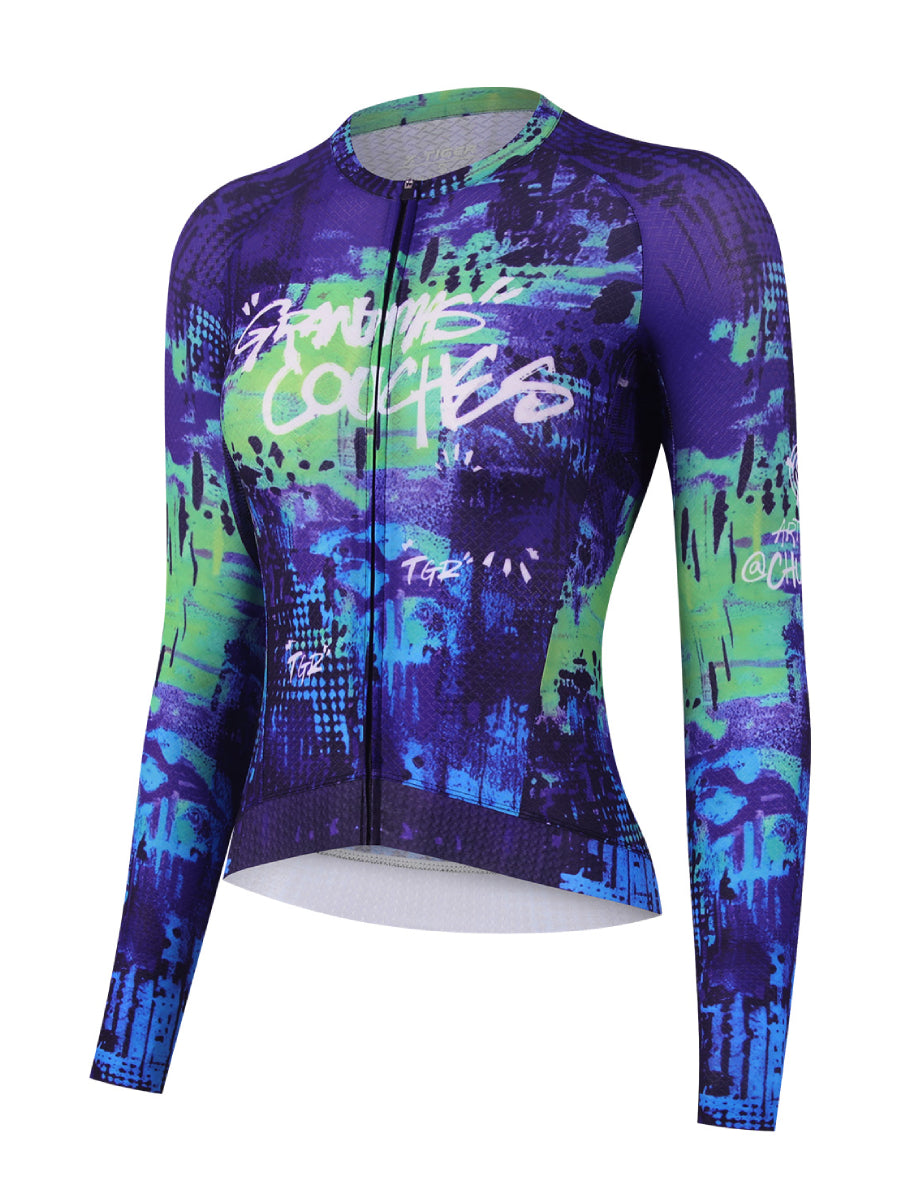 X-TIGER Women’s Performance Long Sleeve Cycling Jerseys