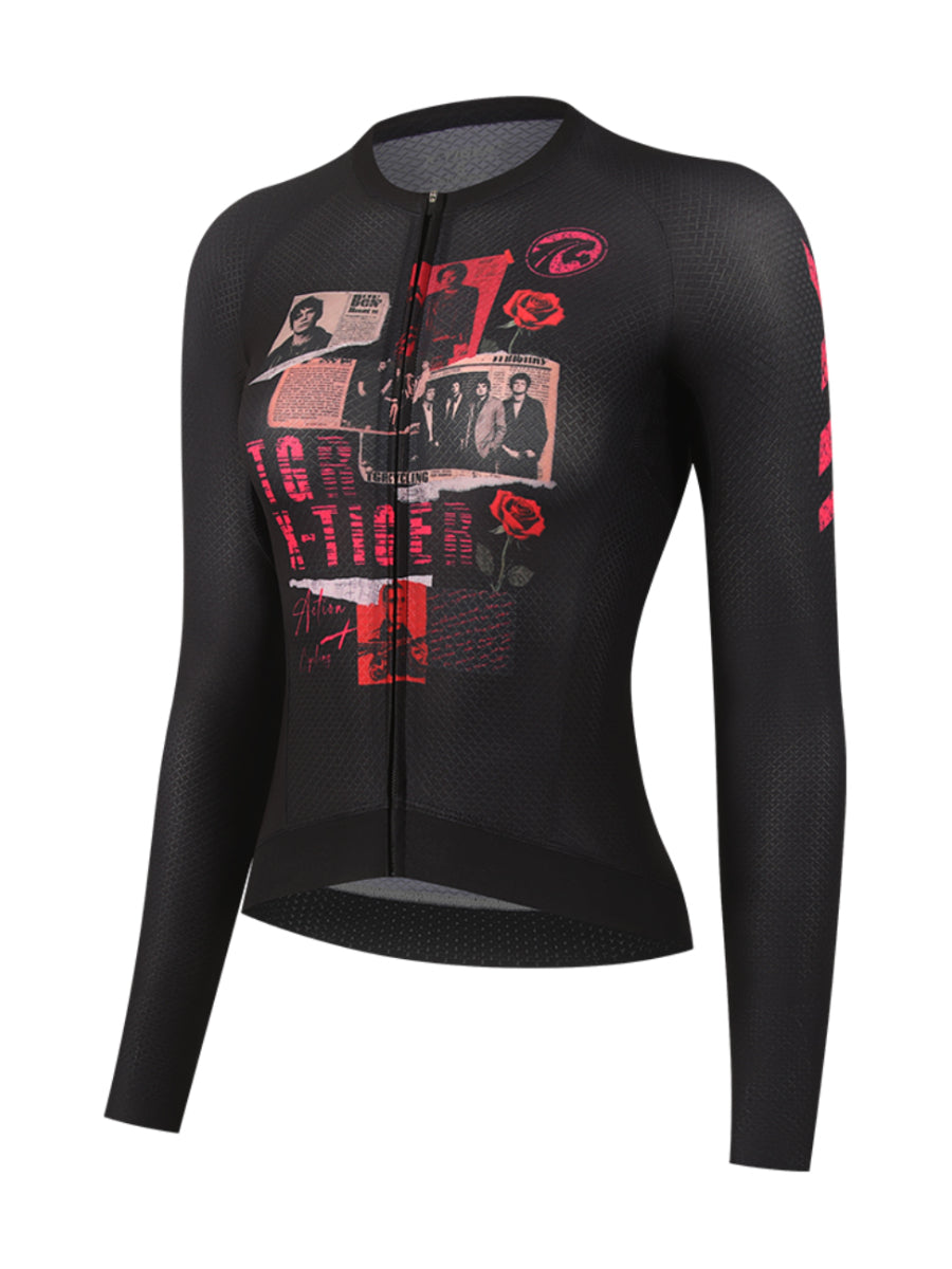 X-TIGER Women’s Performance Long Sleeve Cycling Jerseys