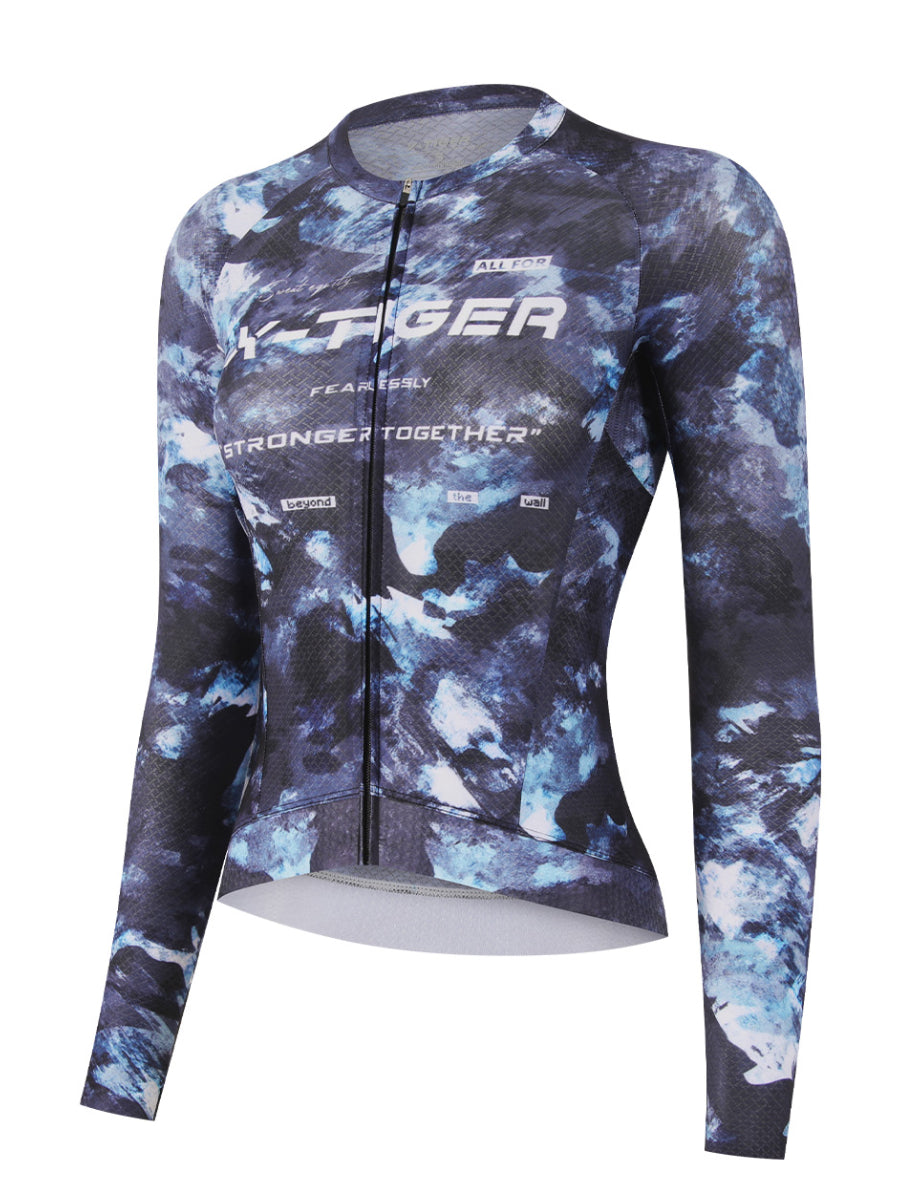 X-TIGER Women’s Performance Long Sleeve Cycling Jerseys