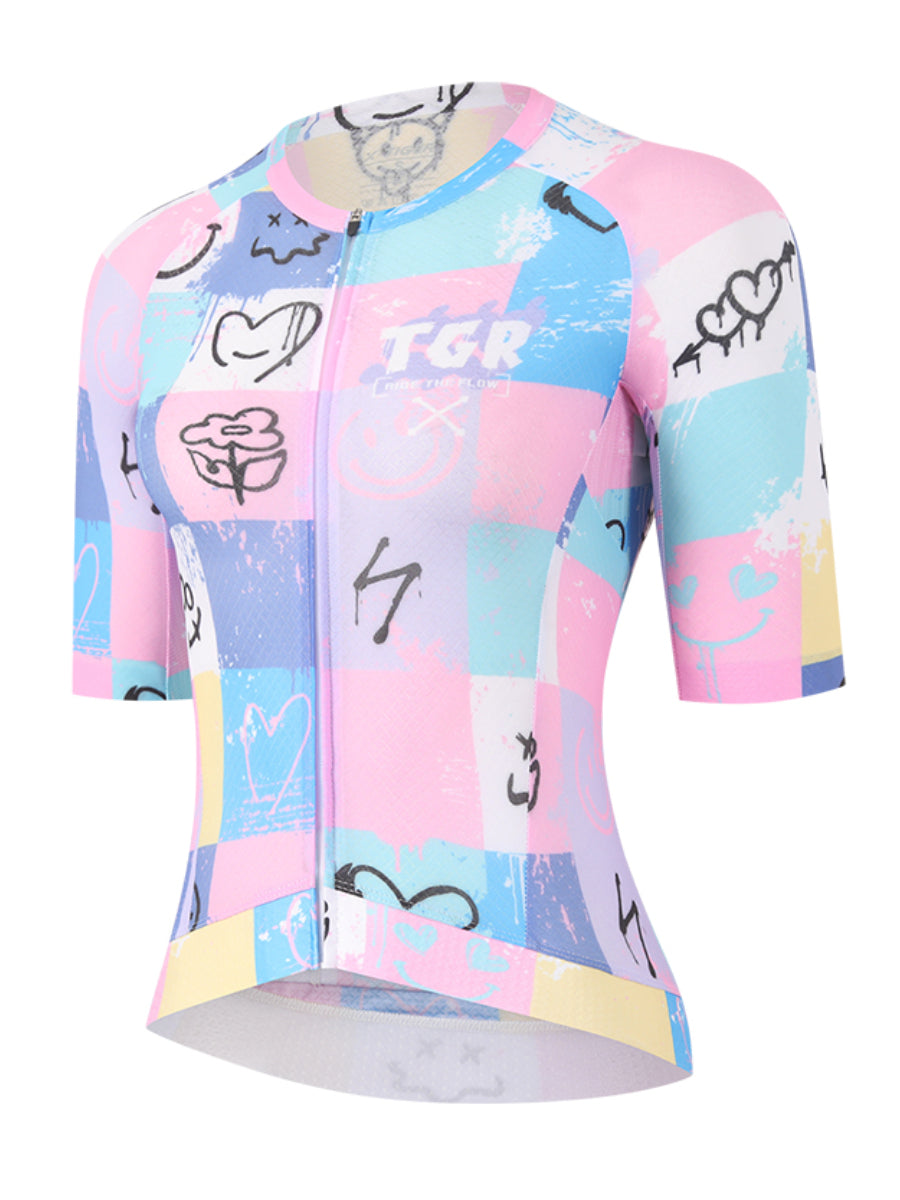 X-TIGER Women’s Performance Short Sleeve Cycling Jerseys