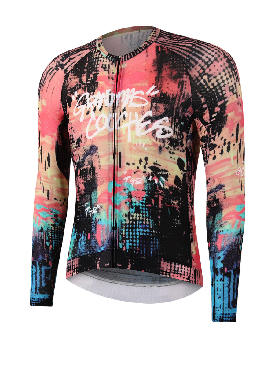 X-TIGER Men’s Performance Long Sleeve Cycling Jerseys