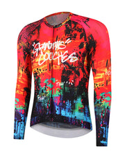X-TIGER Men’s Performance Long Sleeve Cycling Jerseys