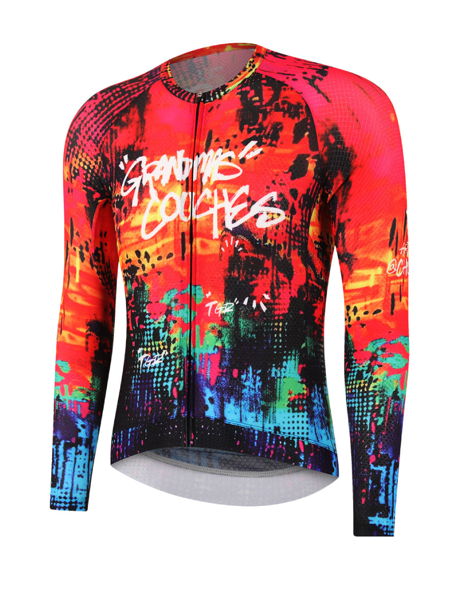 X-TIGER Men’s Performance Long Sleeve Cycling Jerseys
