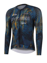 X-TIGER Men’s Performance Long Sleeve Cycling Jerseys