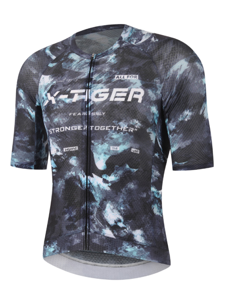  PRO FIT JERSY　xs X-TIGER Men's Pro Cycling Jersey: Quick-Dry Breathable MTB Road Shirt