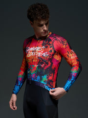 X-TIGER Men’s Performance Long Sleeve Cycling Jerseys