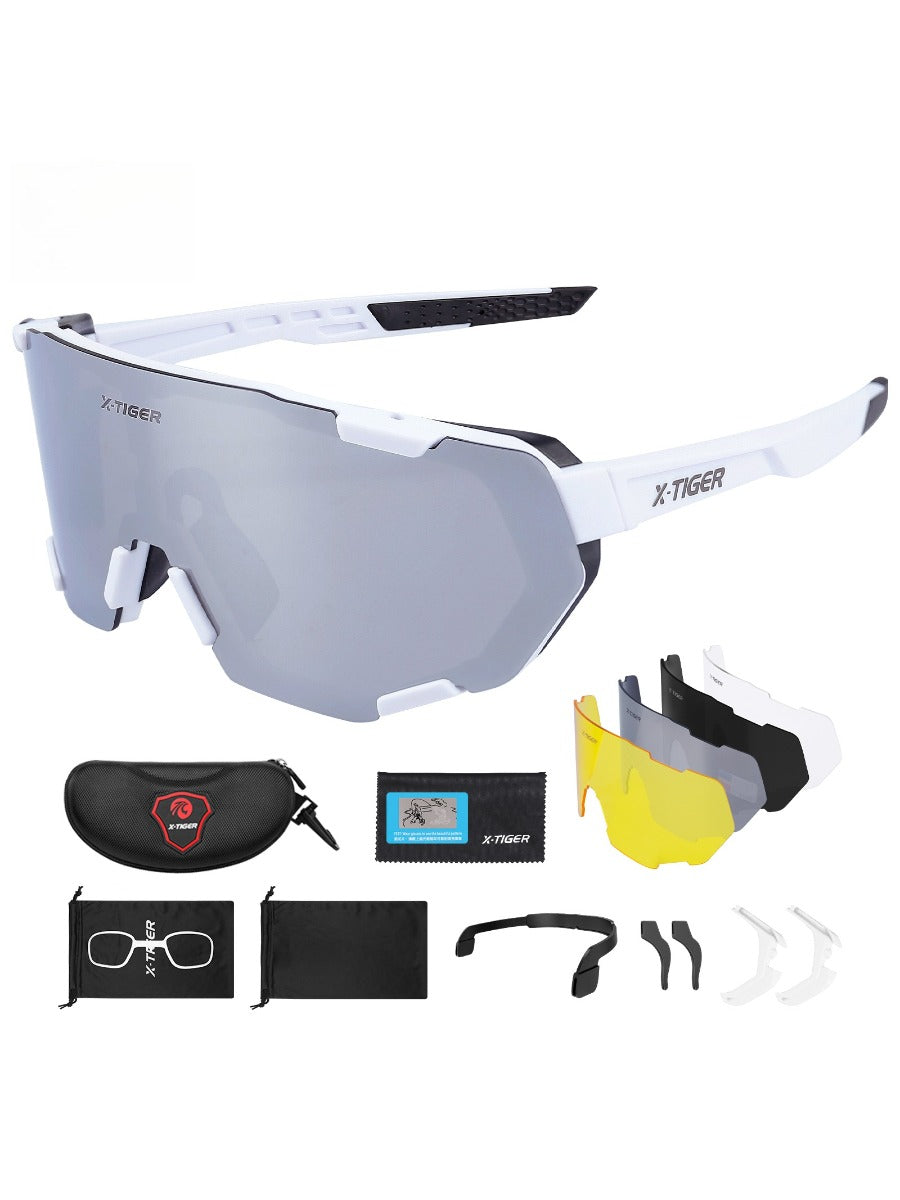 X-TIGER Polarized Cycling Glasses Photochromic Bicycle Glasses Sports Bike Men Sunglasses MTB Cycling Eyewear Protection Goggles