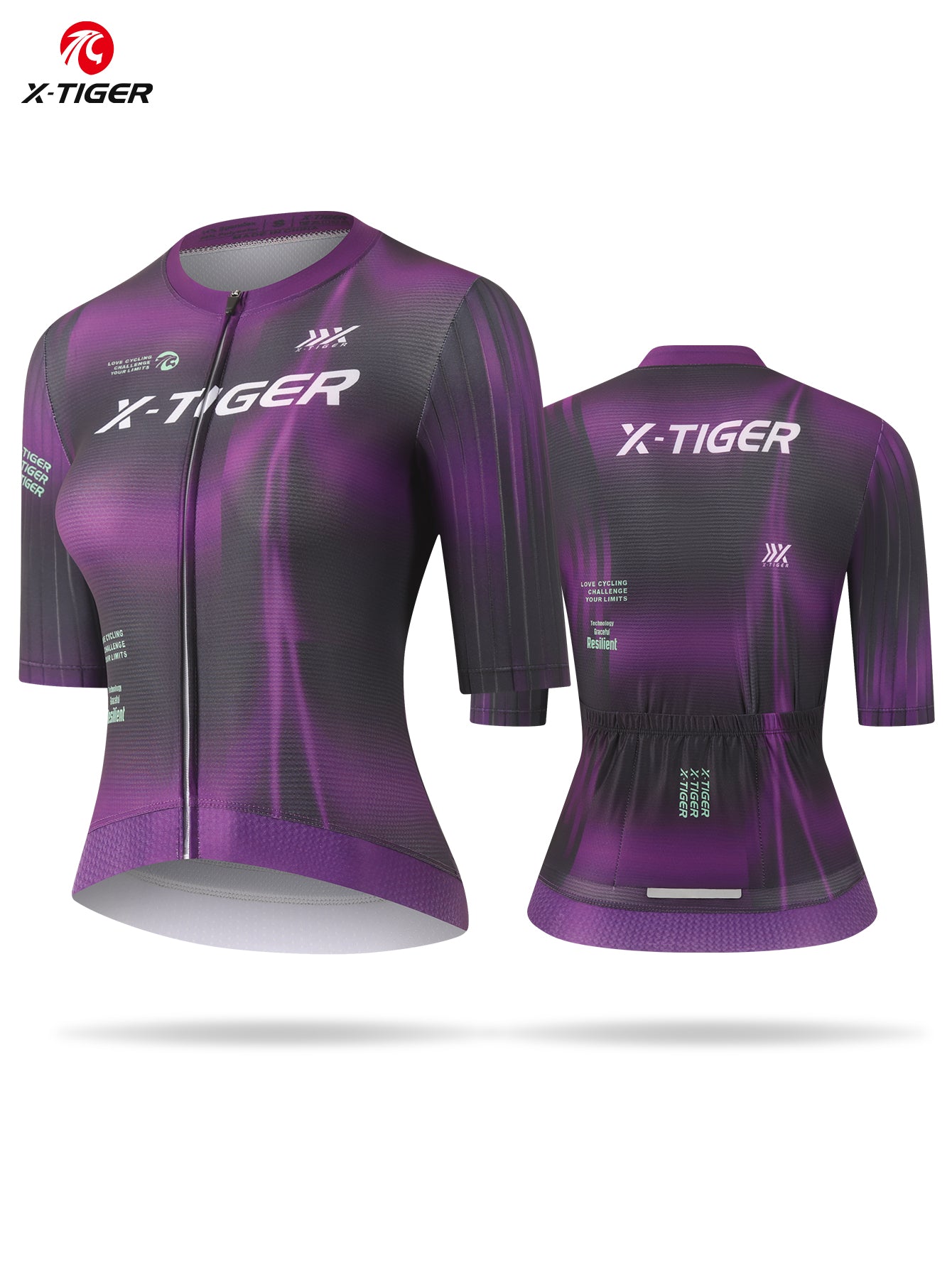 X-TIGER Women’s Advanced Pro Classic Short Sleeve Cycling Jersey
