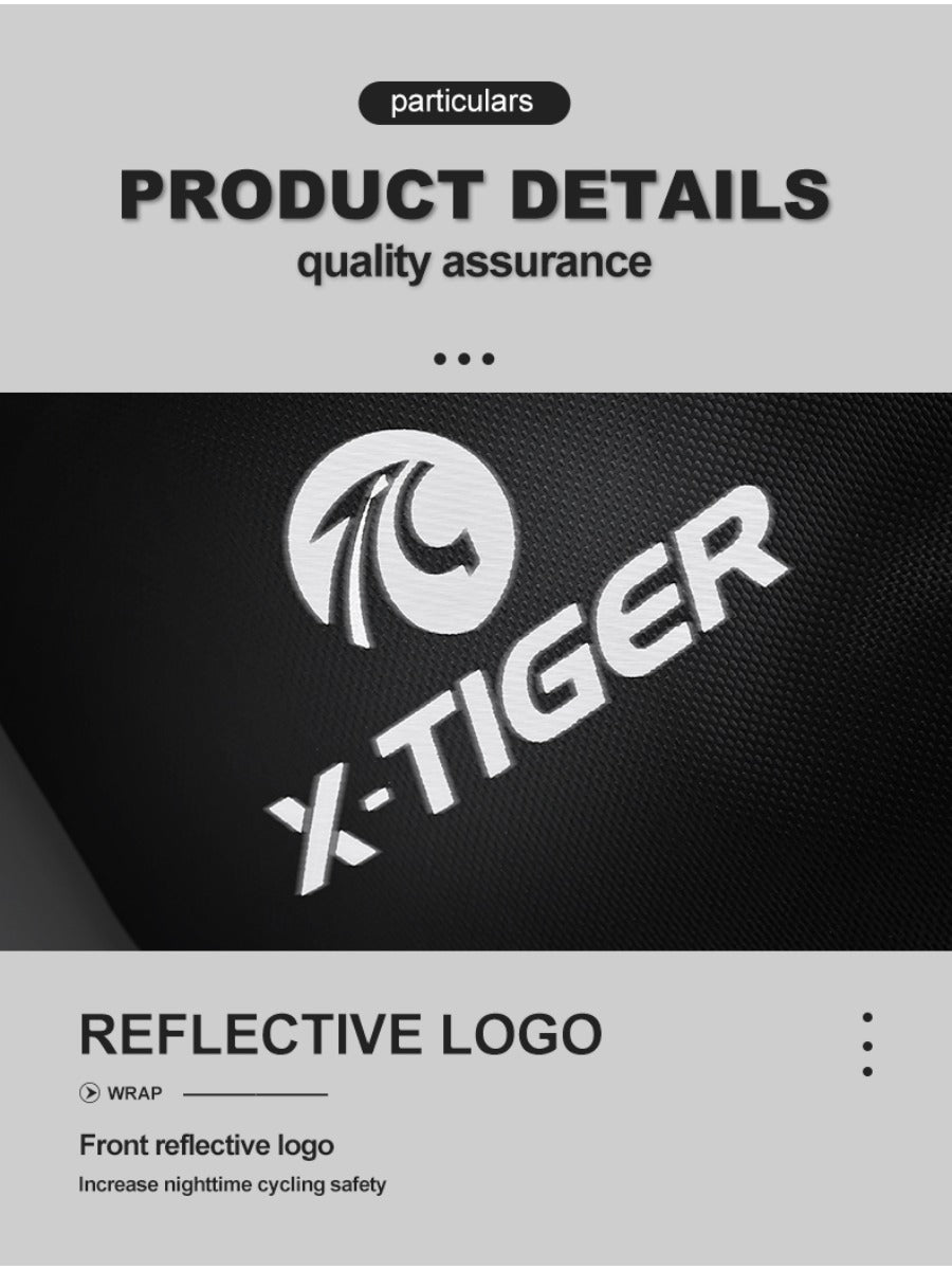 X-TIGER Bike Quick Release Fork Bag Waterproof  6L Cycling Bicycle Front Pack Mount Electric Scooter Storage Vehicle Bag