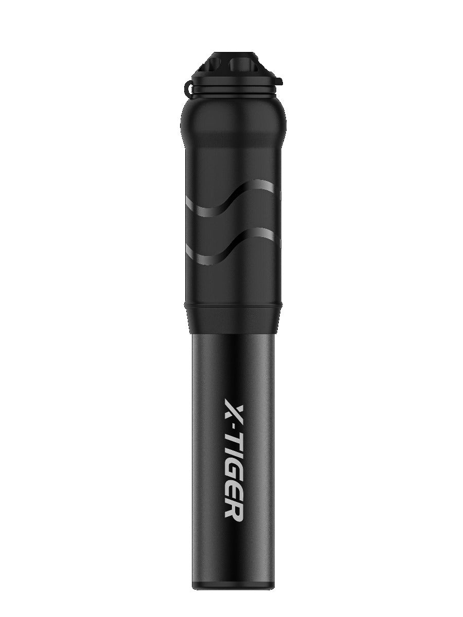 X-TIGER Portable Mini Bicycle Pump Aluminum Alloy 100PSI Hand Pump with Schrader Presta Valve Adapter
