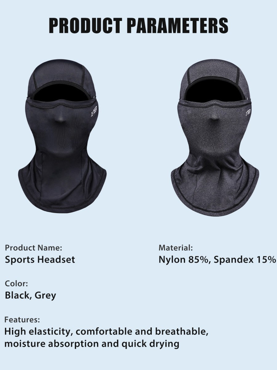 X-TIGER Men's and Women's Riding Mask Sunscreen Headscarf Spring and Summer Outdoor Motorcycle Full Face Windproof Scarf