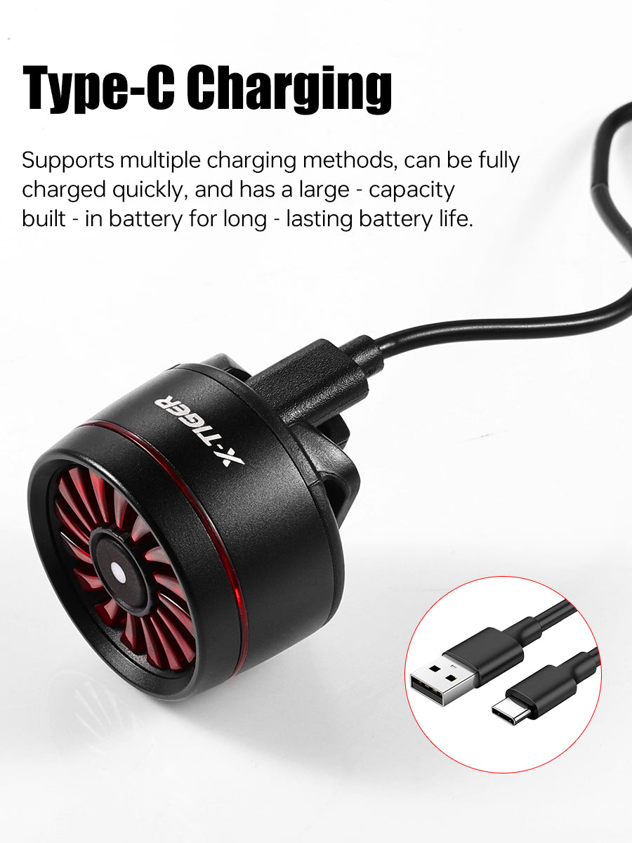 X-TIGER Bike Rear Light High Brightness Smart Brake Sensing Light