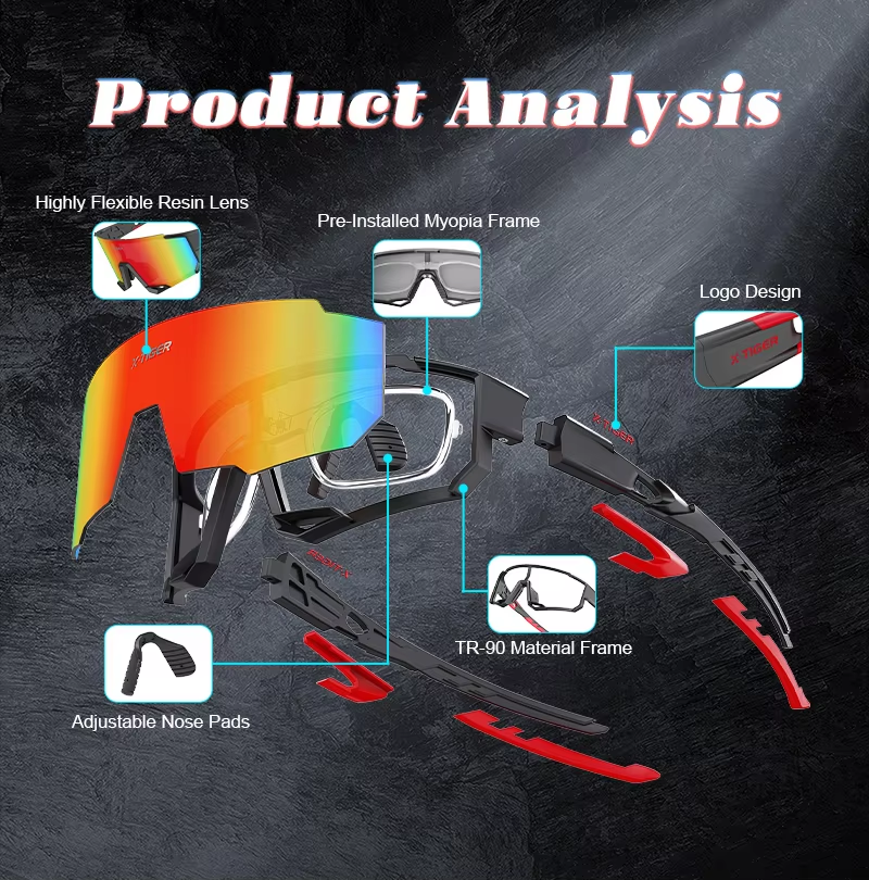 X-TIGER Polarized UV Protection Spectacles
