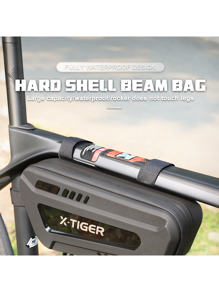 X-TIGER Bicycle Bags Triangle Bag Tube Front Frame Bag Rainproof Large Capacity MTB Road Shell Pouch Cycling Beam Bag
