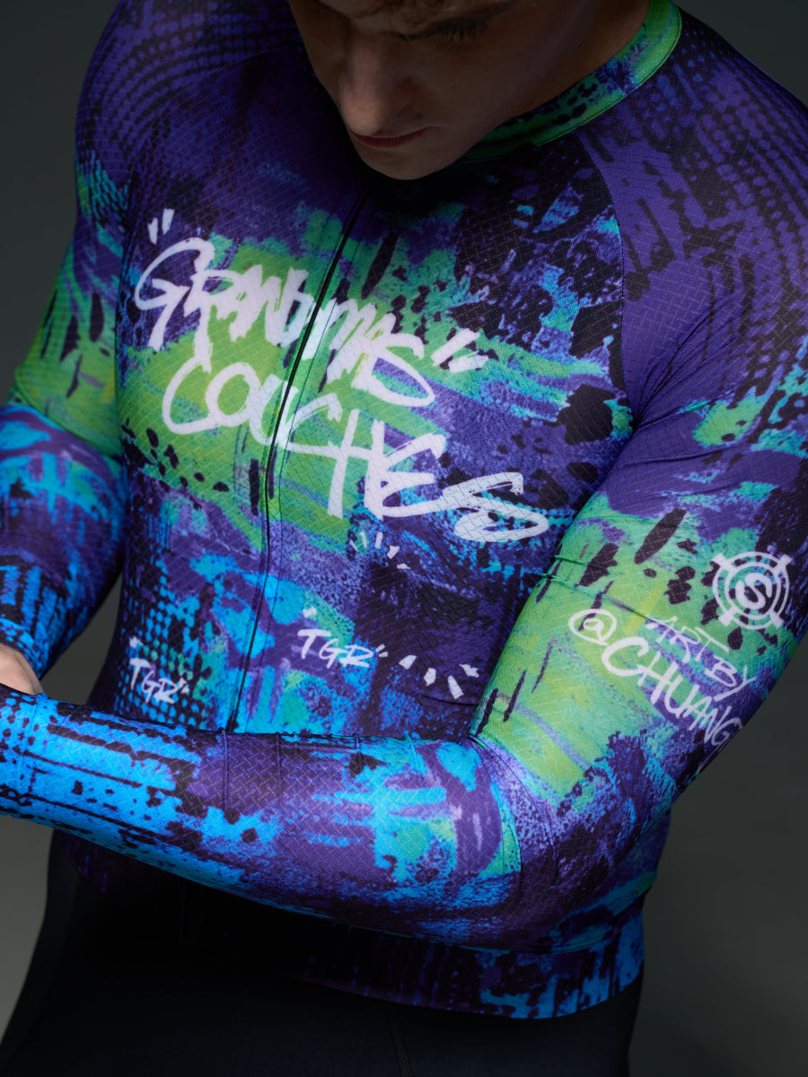 X-TIGER Men’s Performance Long Sleeve Cycling Jerseys