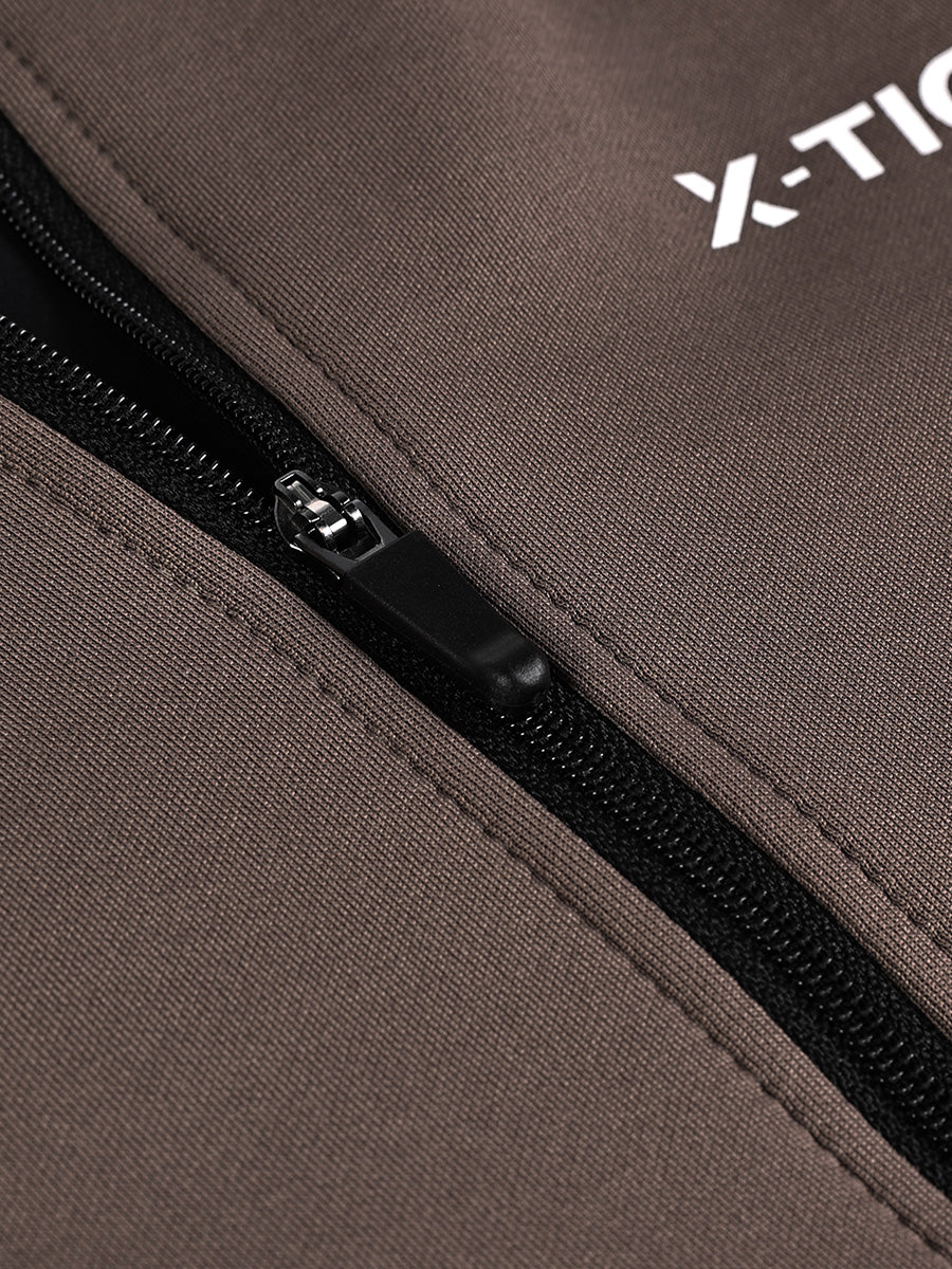 X-TIGER Men's Thermal Cycling Jersey | Winter Fleece Long Sleeve Top