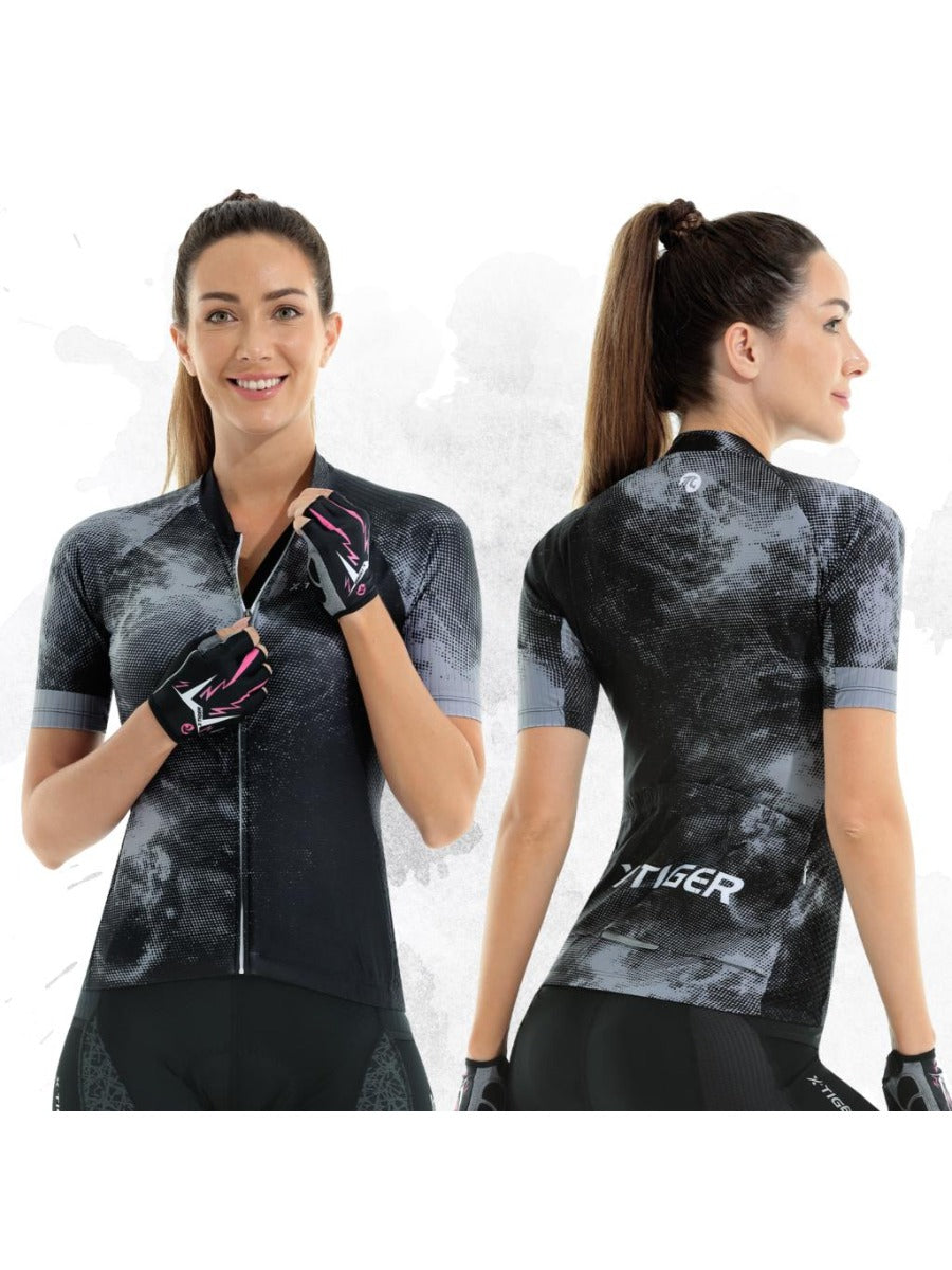 X-TIGER Women’s Pro Classic Short Sleeve Cycling Jersey
