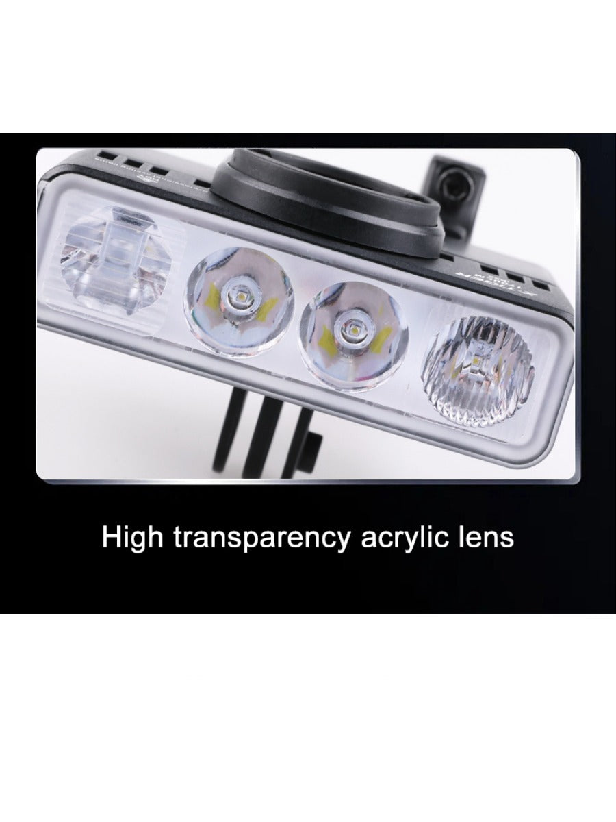 X-TIGER Bike Lights 2800LM IPX6 Waterproof Bike Headlight Night Riding Compatible with Garmin/GoPro Mount Bicycle Front Light
