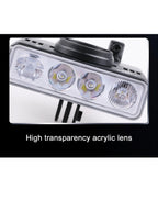 X-TIGER Bike Lights 2800LM IPX6 Waterproof Bike Headlight Night Riding Compatible with Garmin/GoPro Mount Bicycle Front Light