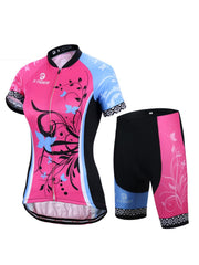 X-TIGER Classic Women’s Short Sleeve Cycling Jersey & Shorts Set