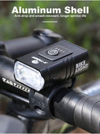 X-TIGER Cycling Headlight Waterproof Bike Light 1200 mAh USB Rechargeable LED Bicycle Lamp MTB Road