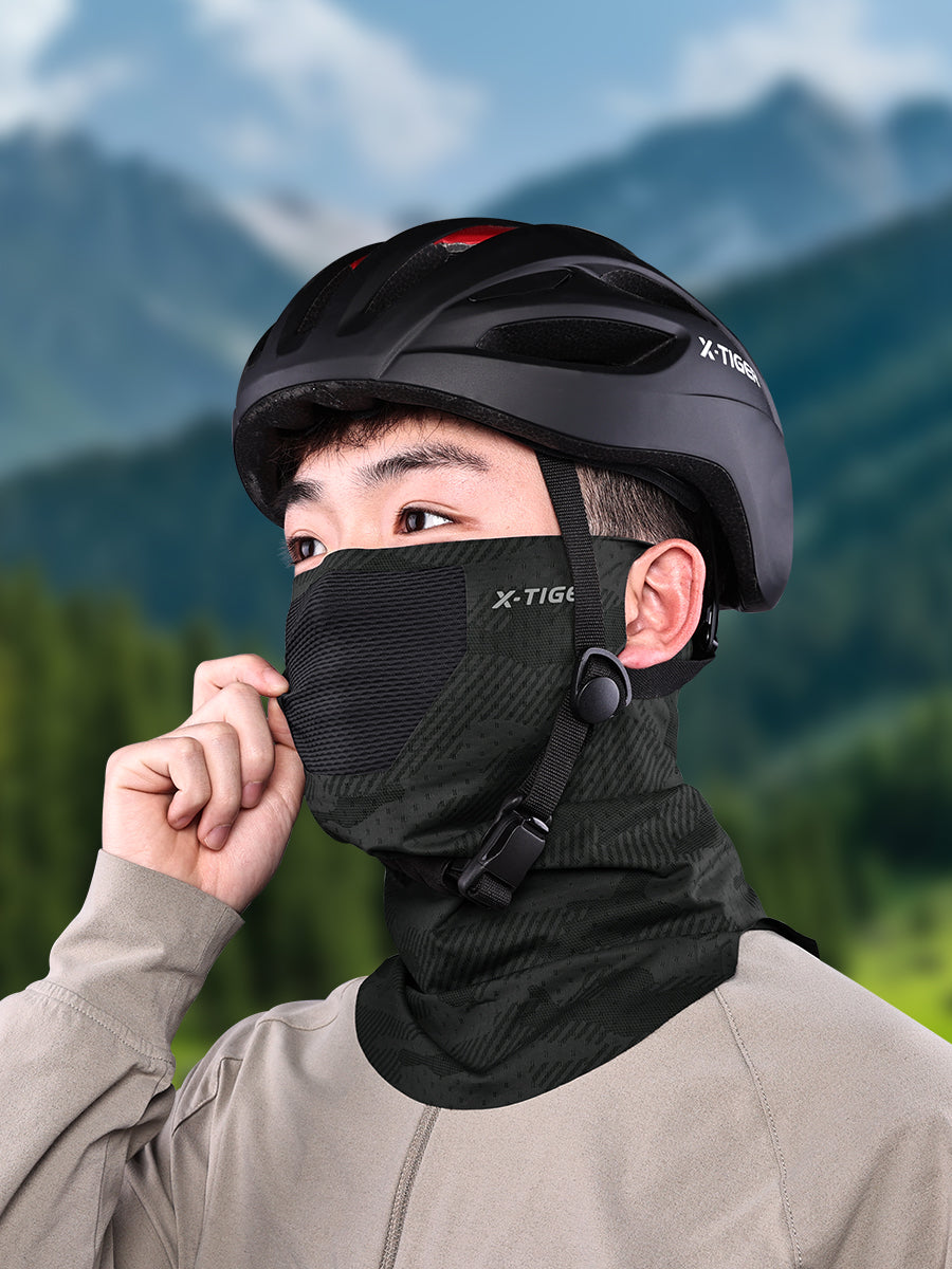 X-TIGER Sports lce Silk Mask Outdoor Cycling Bandana Summer Breathabl