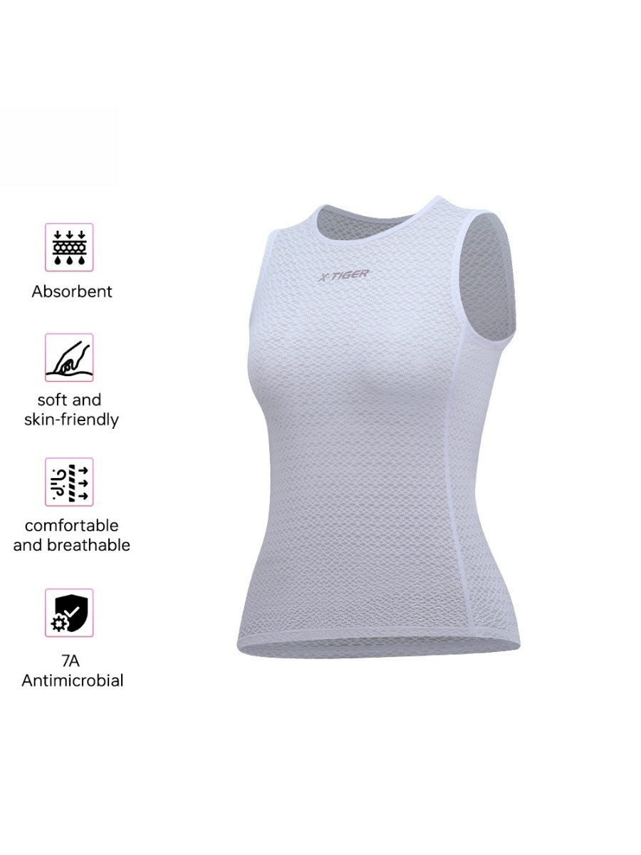 X-TIGER Summer Women’s RS Quick Dry Cycling Vest Base Layer