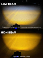 X-TIGER 1600 LM Bicycle Light High Low Beam Night Riding Headlight GoPro Hanging Wireless Remote Control MTB Road Bicycle Lights