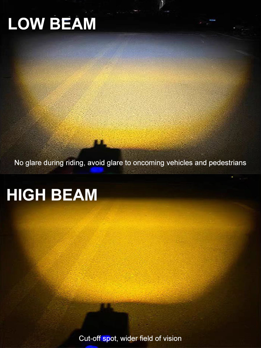 X-TIGER 1600 LM Bicycle Light High Low Beam Night Riding Headlight GoPro Hanging Wireless Remote Control MTB Road Bicycle Lights