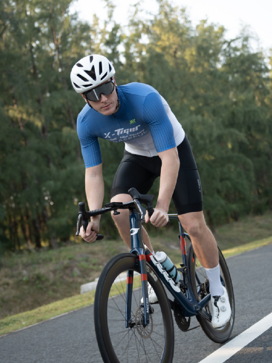 X-TIGER Men's Pro Cycling Jersey: Quick-Dry Breathable MTB Road Shirt