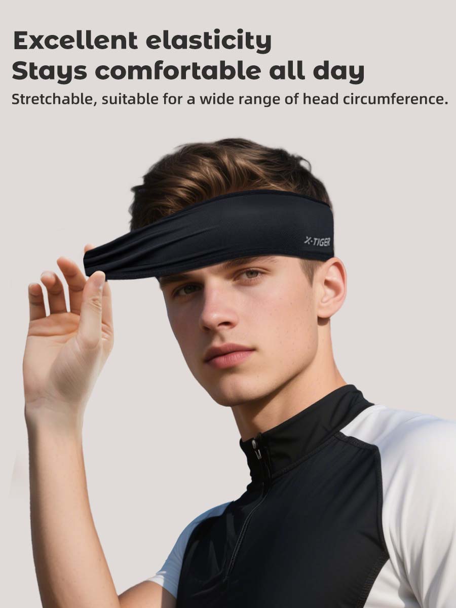 X-TIGER Breathable Cycling Headband Summer Quick-drying Moisture Wicking Breathable Sun Helmet Liner Cap Cycling Hat