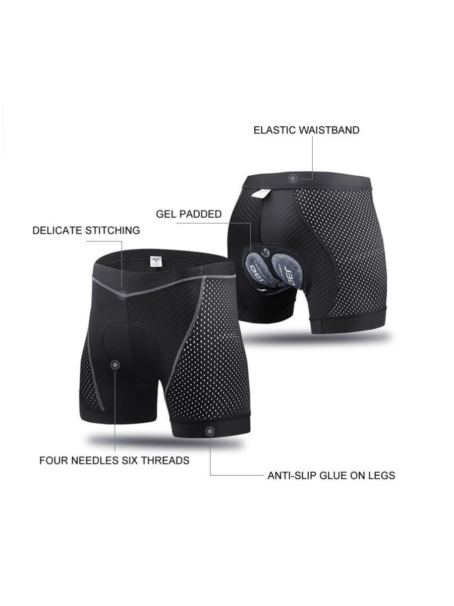 X-TIGER Men’s Anti-Slip Cycling Underwear Shorts