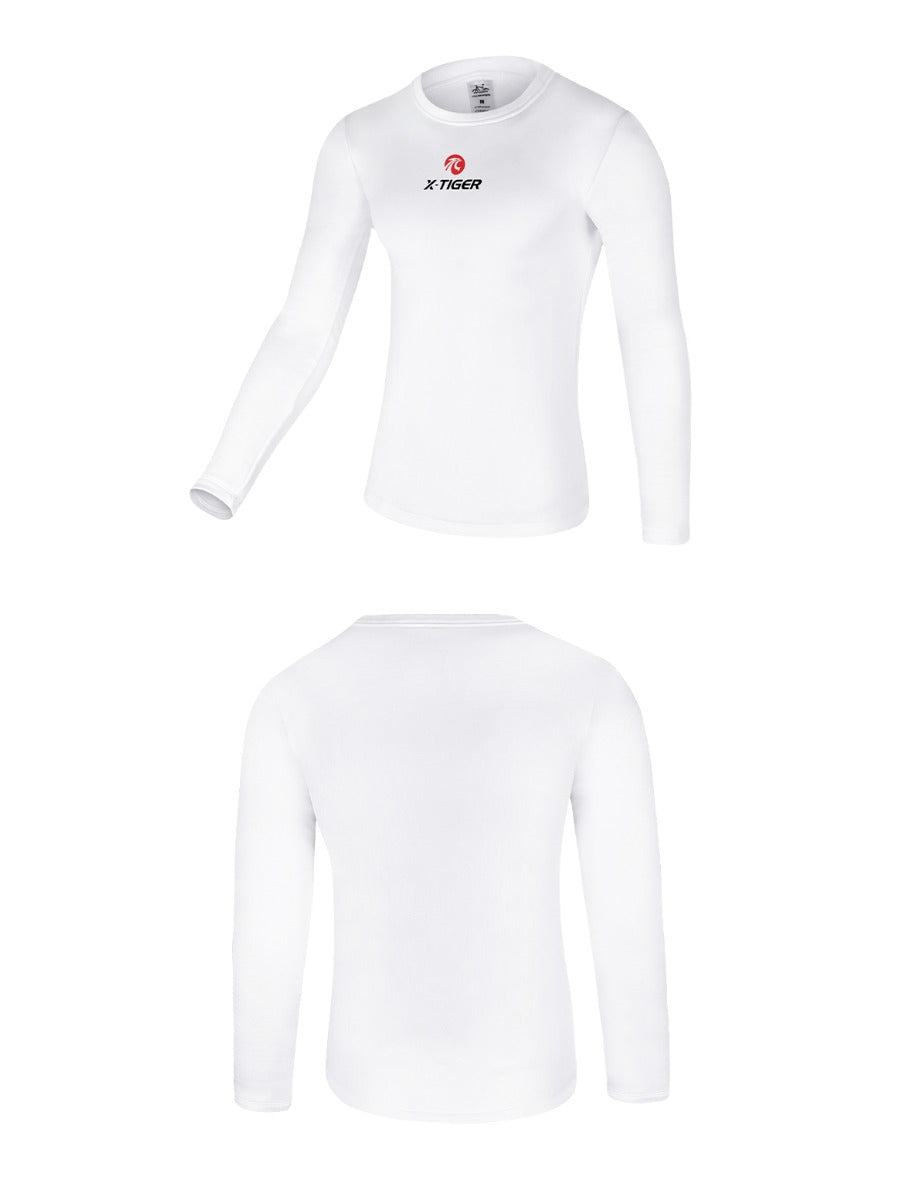 X-TIGER Long Sleeve Fleece Bike Underwear Winter Cycling Base Layer